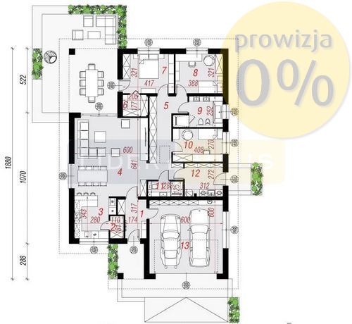 PARTEROWY, DZIAŁKA 1434 M2,GARAŻ DWUSTANOWISKOWY miniaturka 15