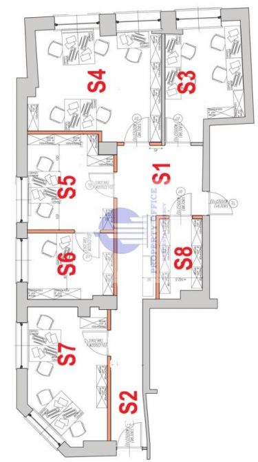 Wola: biuro 86,08 m2