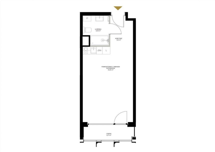 1-pokojowy Apartament Gdynia Orłowo miniaturka 7
