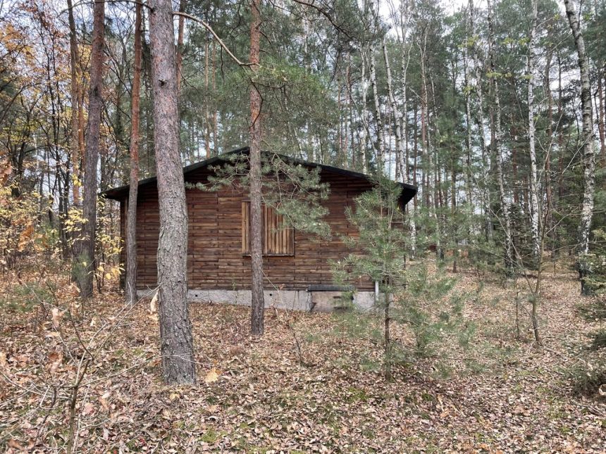 Działka letniskowa z domkiem w lesie 4 km Radzymin miniaturka 3