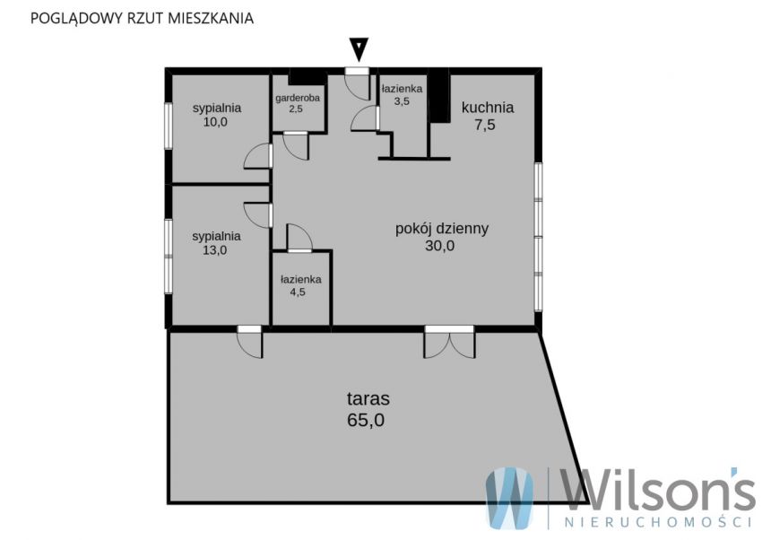 Warszawa Stary Wilanów, 1 590 000 zł, 81.59 m2, pietro 4/4 miniaturka 10