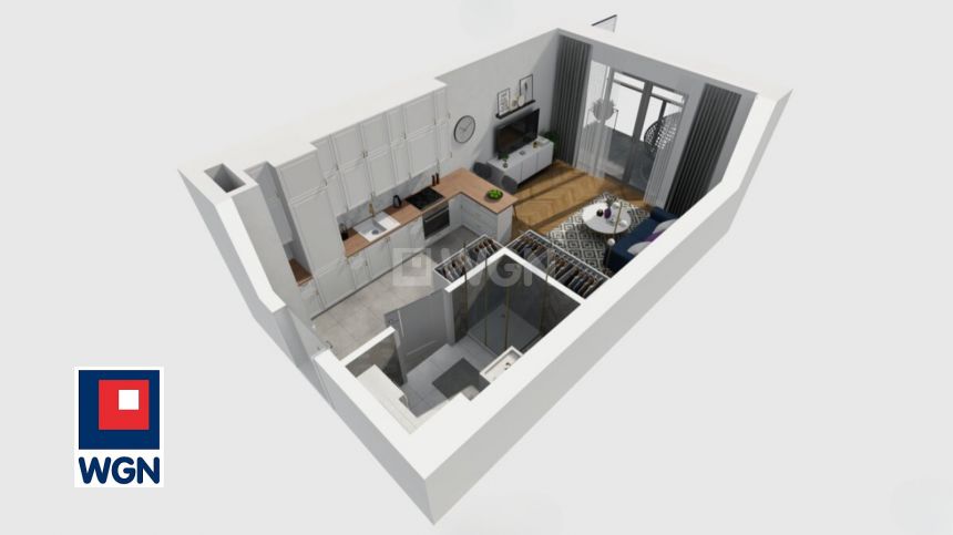 Gdańsk Śródmieście, 358 173 zł, 25.37 m2, do wykończenia miniaturka 7