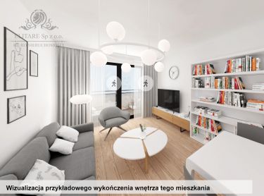 Dwustronne! Mieszkanie 3pok, 55,86m2 z balkonem 3,89 Krzyki, Partynice Wrocław