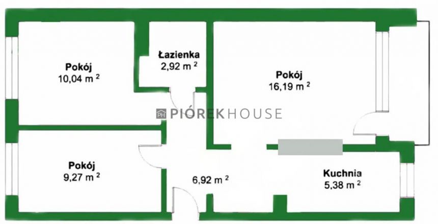 3-pokojowe mieszkanie na Bielanach miniaturka 8
