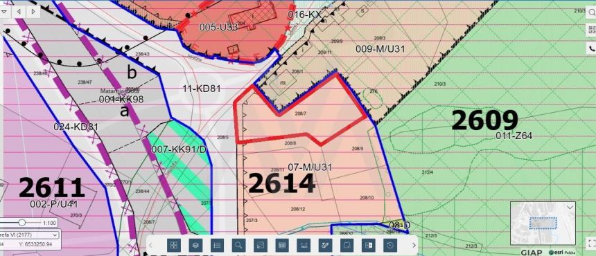 DZIAŁKA 2192M2, MPZP, PRZY STACJI PKM MATARNIA miniaturka 6