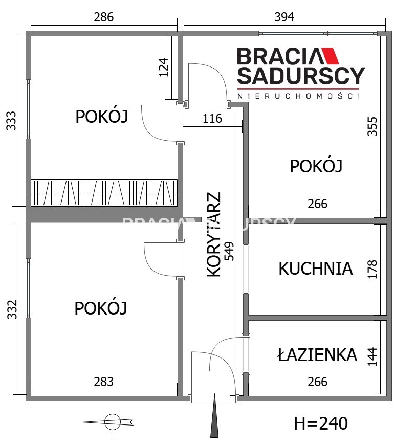 Inwestycyjne 3-pokojowe mieszkanie w Bronowicach miniaturka 18