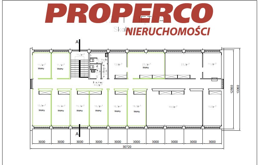 Pokoje biurowe 189,4 m2,  Kielce miniaturka 8