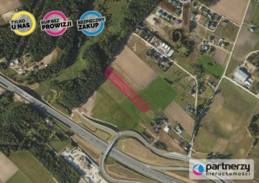 Chwaszczyno, 2 640 600 zł, 88.02 ar, droga dojazdowa gruntowa