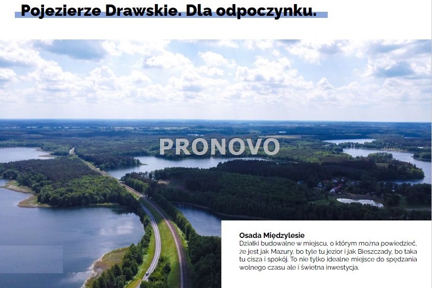 działki budowlane nad jeziorem Borne Sulinowo miniaturka 10