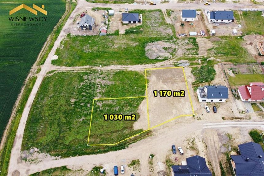 Działki budowlane ul. Holenderska, 1170 i 1030 m2 - zdjęcie 1