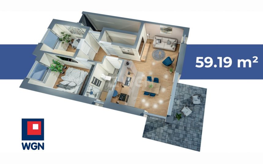 Ustroń, 599 000 zł, 59.2 m2, parter, 2 miniaturka 9