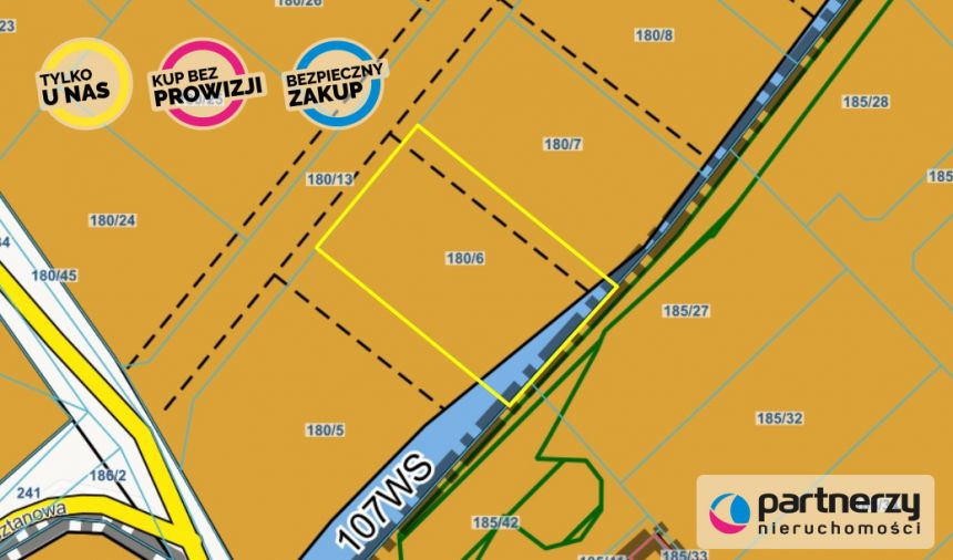 Pomlewo, 135 000 zł, 11.55 ar, przyłącze prądu miniaturka 3