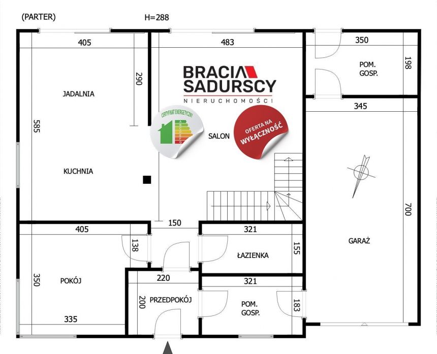 Wysoki Standard, 220 m2, 4,5 arowa dzaiłka, NOWY miniaturka 46