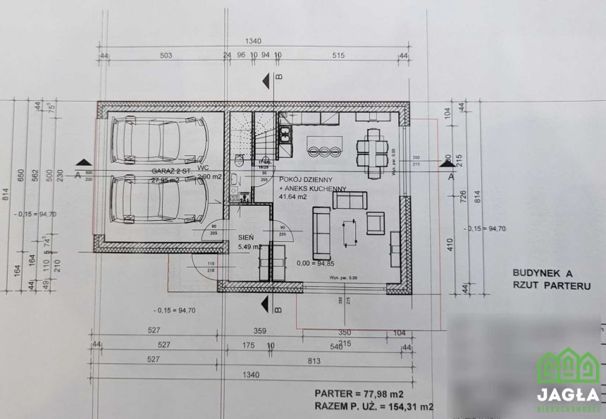 Osielsko dom wolnostojący developerski 154/430m2 - zdjęcie 1