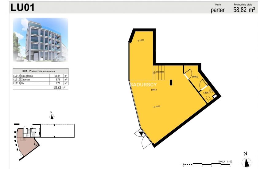 Kraków Dębniki, 1 176 400 zł, 58.82 m2, stan deweloperski miniaturka 11