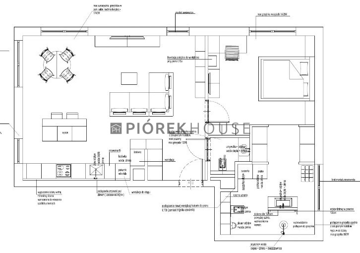 2 pokojowe mieszkanie  ul. Oś Królewska Wilanów miniaturka 15