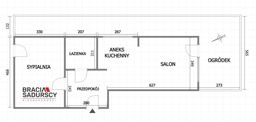 Nowe, słoneczne mieszkanie z 30-metrowym ogródkiem miniaturka 12