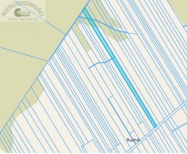 Rudnik, 120 000 zł, 1.02 ha, droga dojazdowa asfaltowa
