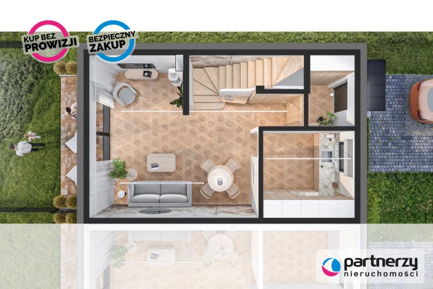 Tokary, 559 000 zł, 100.1 m2, bliźniak miniaturka 8