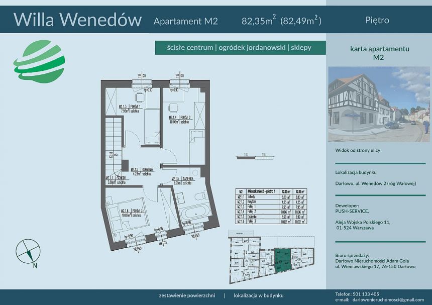 Darłowo, 823 500 zł, 82.35 m2, M5 miniaturka 3