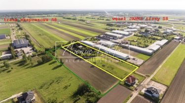 Janki, 10 961 600 zł, 1.29 ha, droga dojazdowa asfaltowa