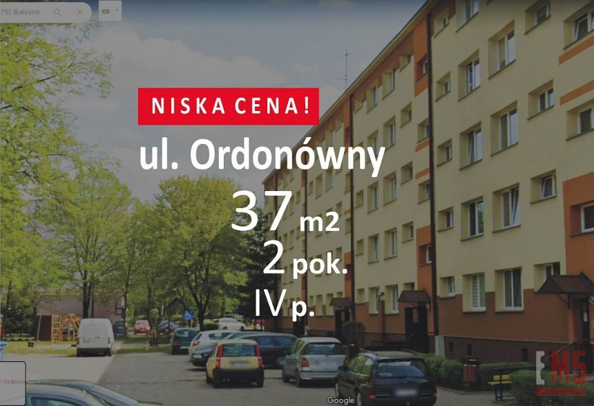 Białystok Antoniuk, 295 000 zł, 37 m2, pietro 4 miniaturka 1