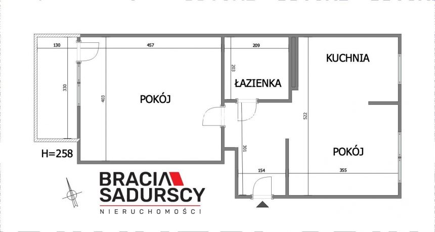 2 pokoje z garażem - Szuwarowa miniaturka 3