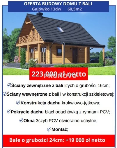 domy do wybudowania z bali i szkieletowe miniaturka 6