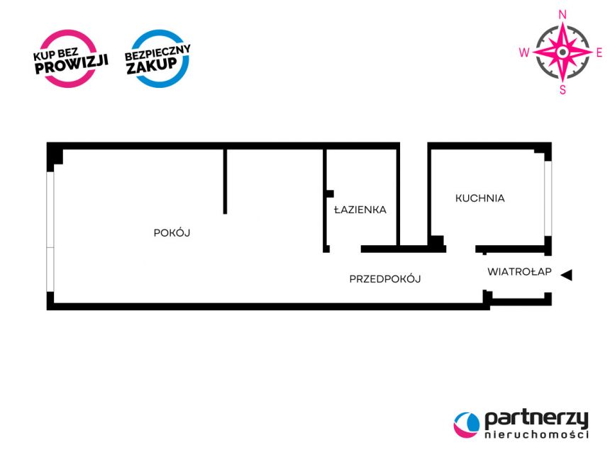 Gdańsk Przymorze, 529 000 zł, 30 m2, pietro 3/11 miniaturka 13