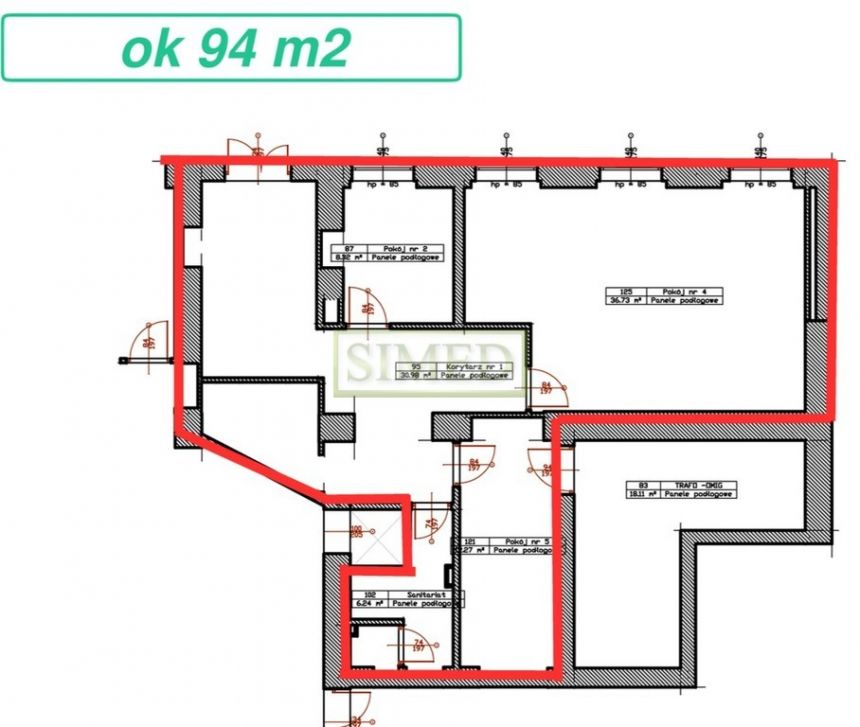 Parter ,poziom chodnika , wys 3 m,dostęp 24h miniaturka 7