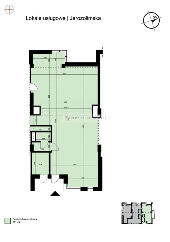 Lokal usługowy Wielicka/ Jerozolimską 111 mkw miniaturka 7
