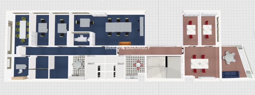 Biuro na Wynajem 200 m2 Salwator, blisko petli miniaturka 3