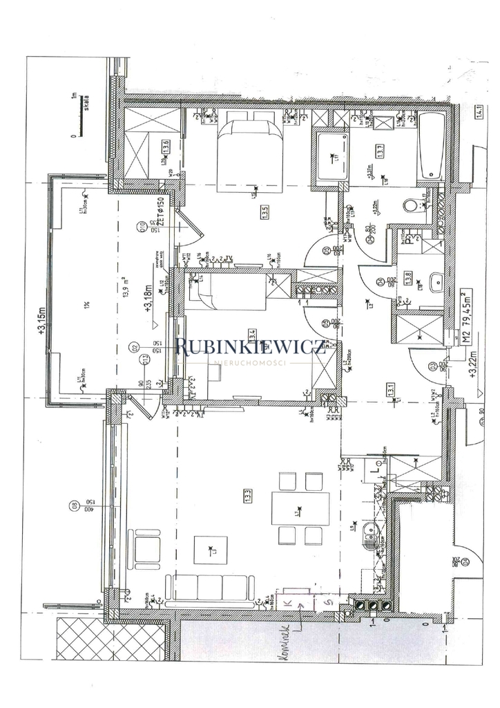 BRUZDOWA APARTAMENT Z KOMINKIEM I KLIMATYZACĄ miniaturka 8