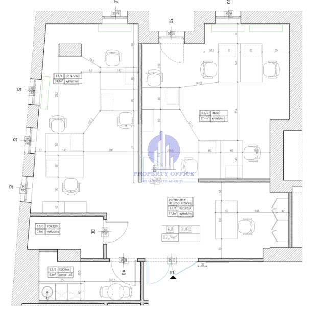 Wola: biuro 93,50m2 miniaturka 2