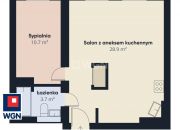Kościan, 305 000 zł, 43.24 m2, pietro 1, 5 miniaturka 9