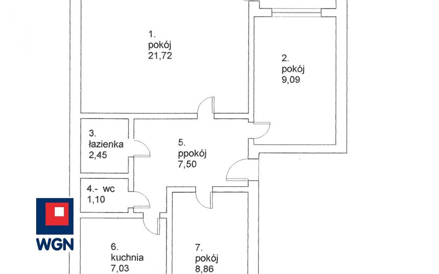 Wrocław Południe, 665 000 zł, 57 m2, z balkonem miniaturka 9