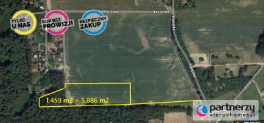 Perlino, 620 000 zł, 73.45 ar, budowlana