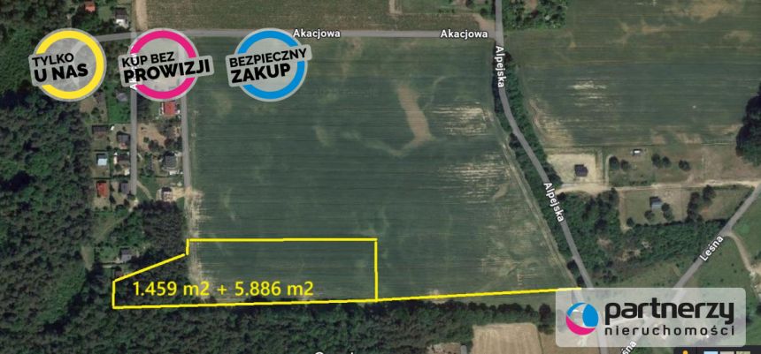 Perlino, 620 000 zł, 73.45 ar, budowlana - zdjęcie 1