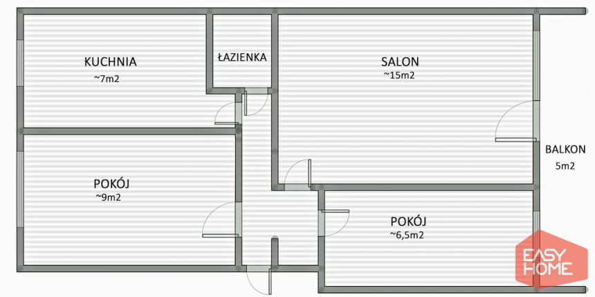 3-pokojowe dla rodziny, duży balkon miniaturka 8