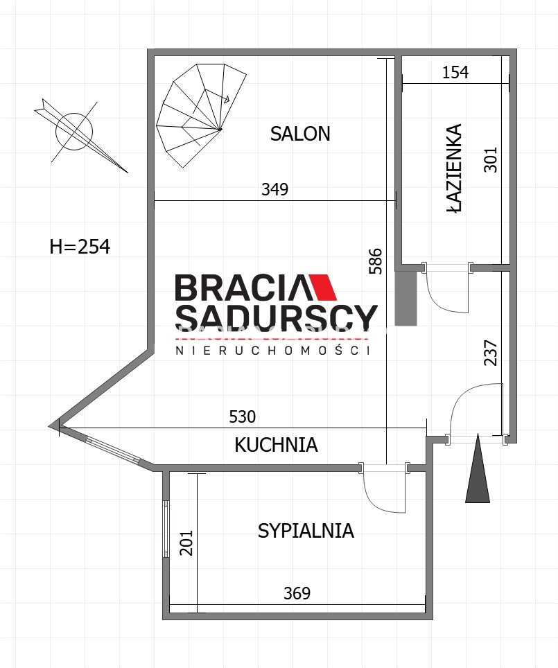 Kraków Stare Miasto, 930 000 zł, 42.53 m2, w kamienicy miniaturka 22