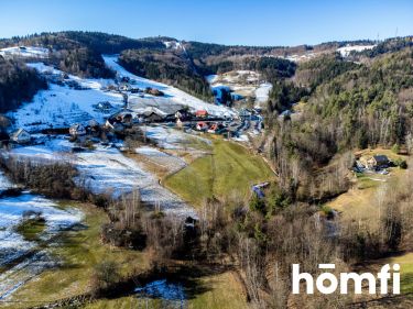 Działka budowlana w Laskowej przy wyciągu 4929m2