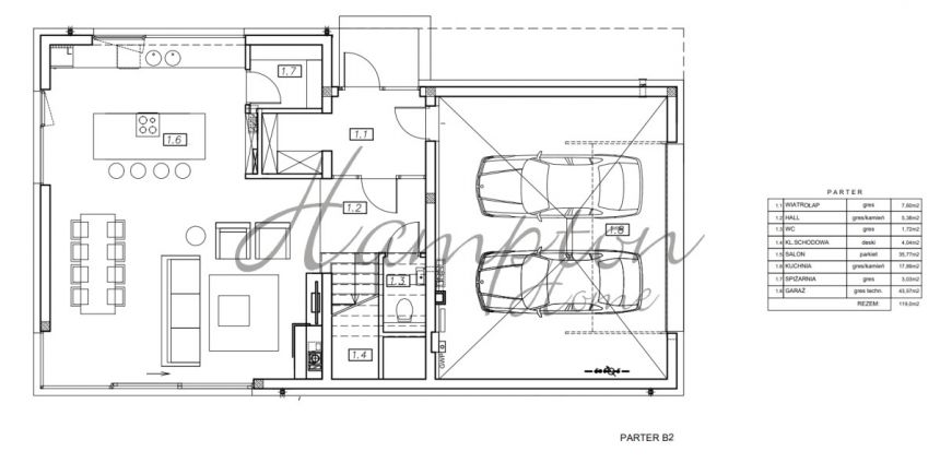 Warszawa Stary Wilanów, 2 990 000 zł, 342.21 m2, 6 pokoi miniaturka 5