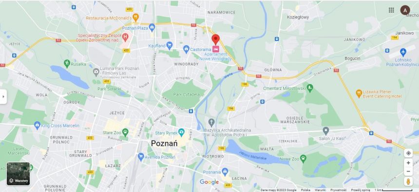 Poznań Winogrady, 2 100 zł, 42 m2, umeblowane miniaturka 20