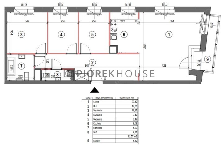 4-pokojowe mieszkanie na Bemowie miniaturka 9