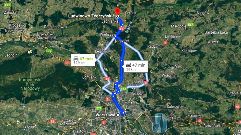 Ludwinowo Zegrzyńskie, 172 800 zł, 8.64 ar, droga dojazdowa utwardzona miniaturka 9