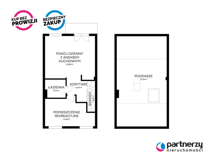 Gdańsk Kokoszki, 799 000 zł, 84.5 m2, pietro 1 miniaturka 17