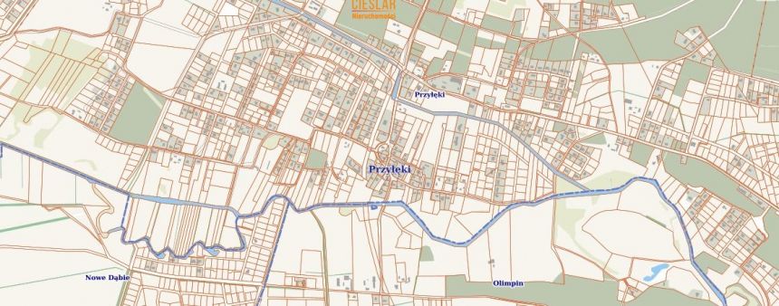 Przyłęki, 184 000 zł, 7.59 ar, budowlana - zdjęcie 1