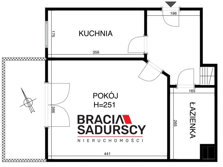 Kawalerka z osobną kuchnią -Fieldorfa-Nila miniaturka 11