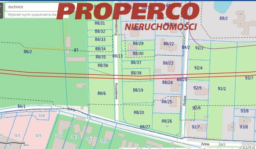 Działka 1278m2, FVat, 36x36, PnB, Duchnice miniaturka 9