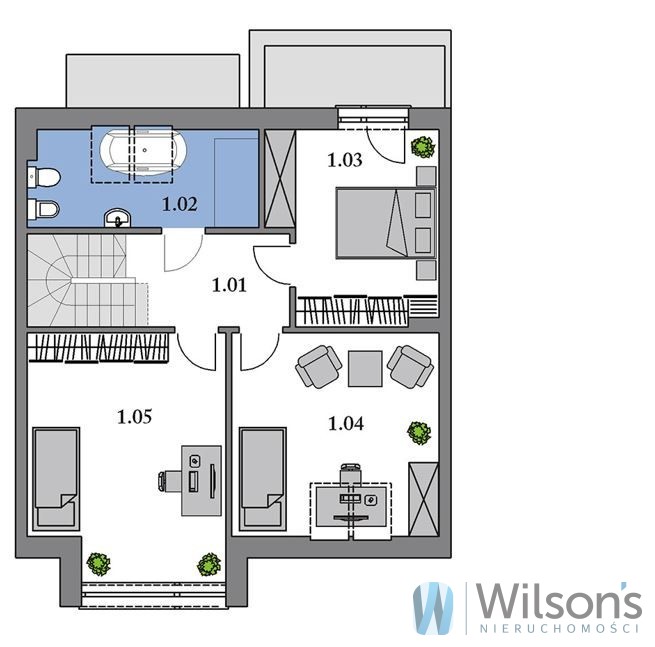 Żórawina, 839 700 zł, 135.29 m2, z silikatu miniaturka 4